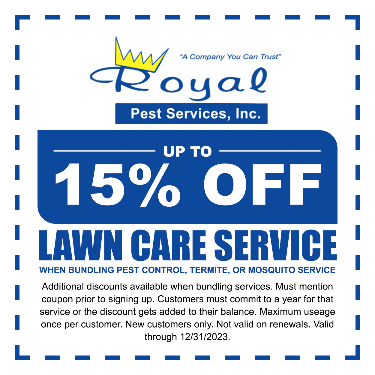 lawn care coupon